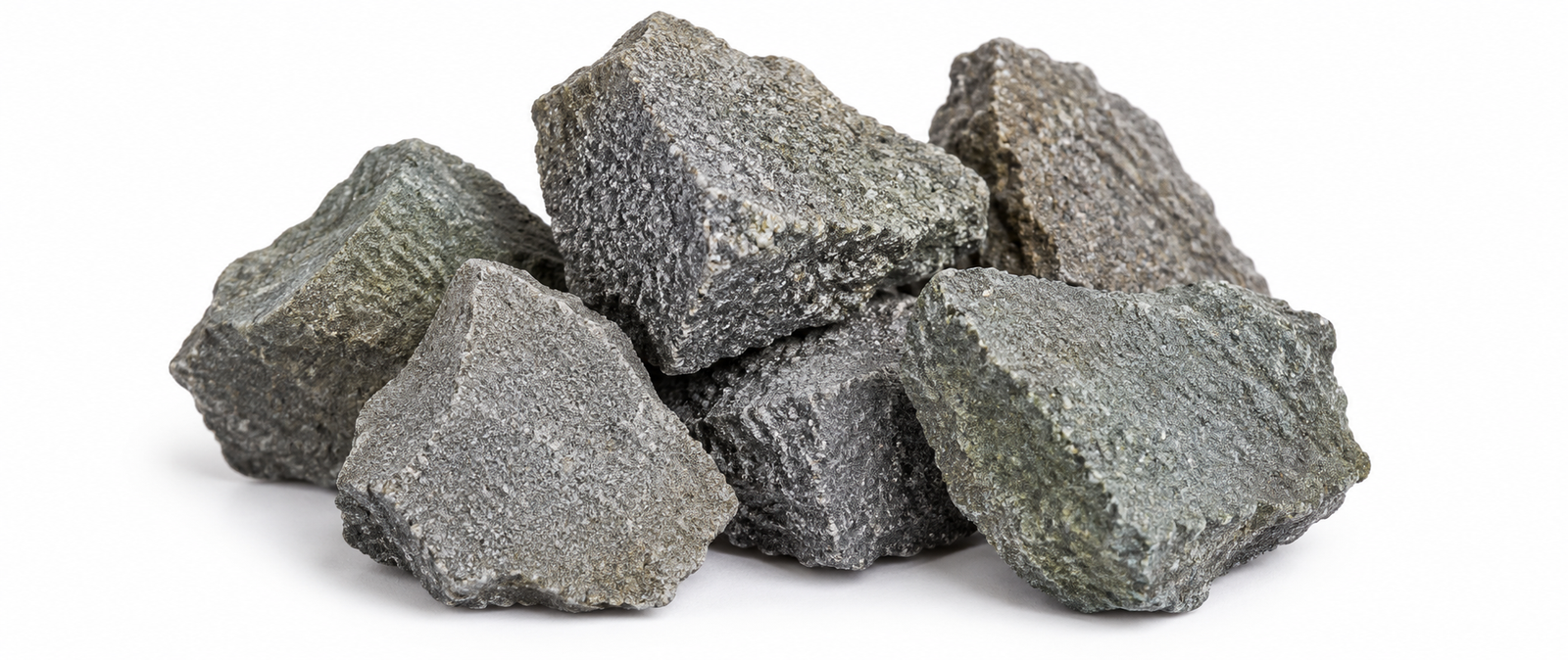 Manganese nitride blocks representing specialty ferroalloys