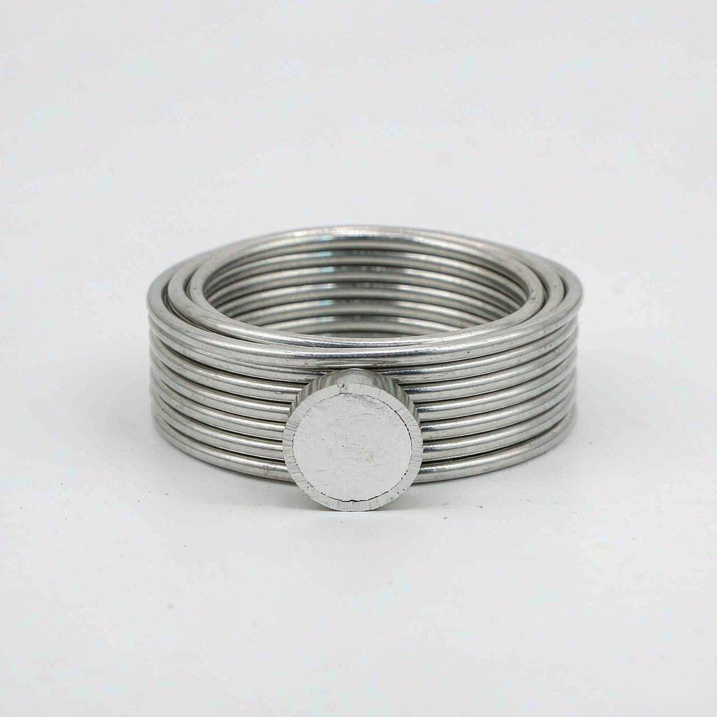 Solid Core Pure Calcium Cored Wire -- Product View 1