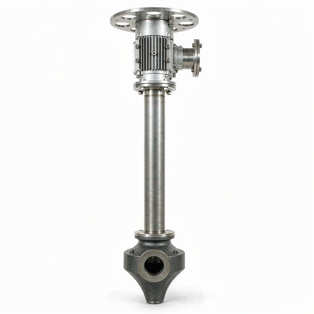 Vertical Submerged Corundum Ceramic Slurry Pump